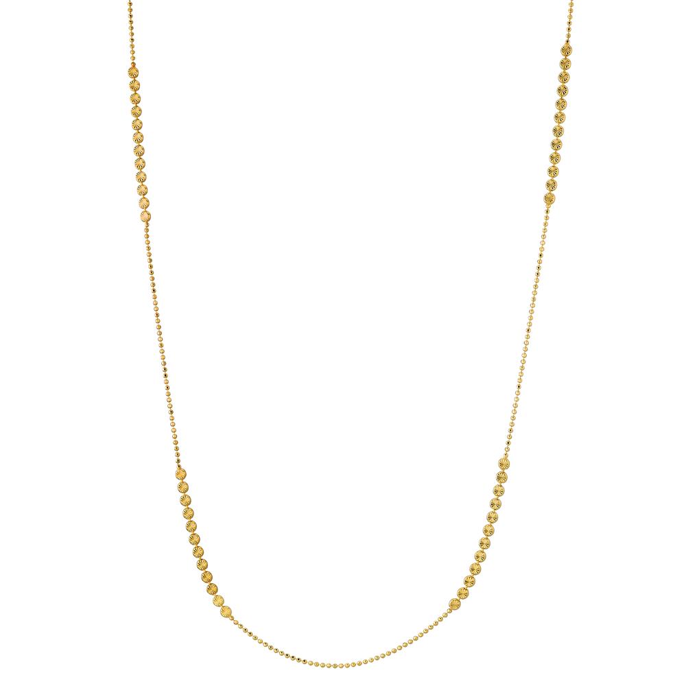 Bodychain Argent jaune Plaqué or 70 cm-604132