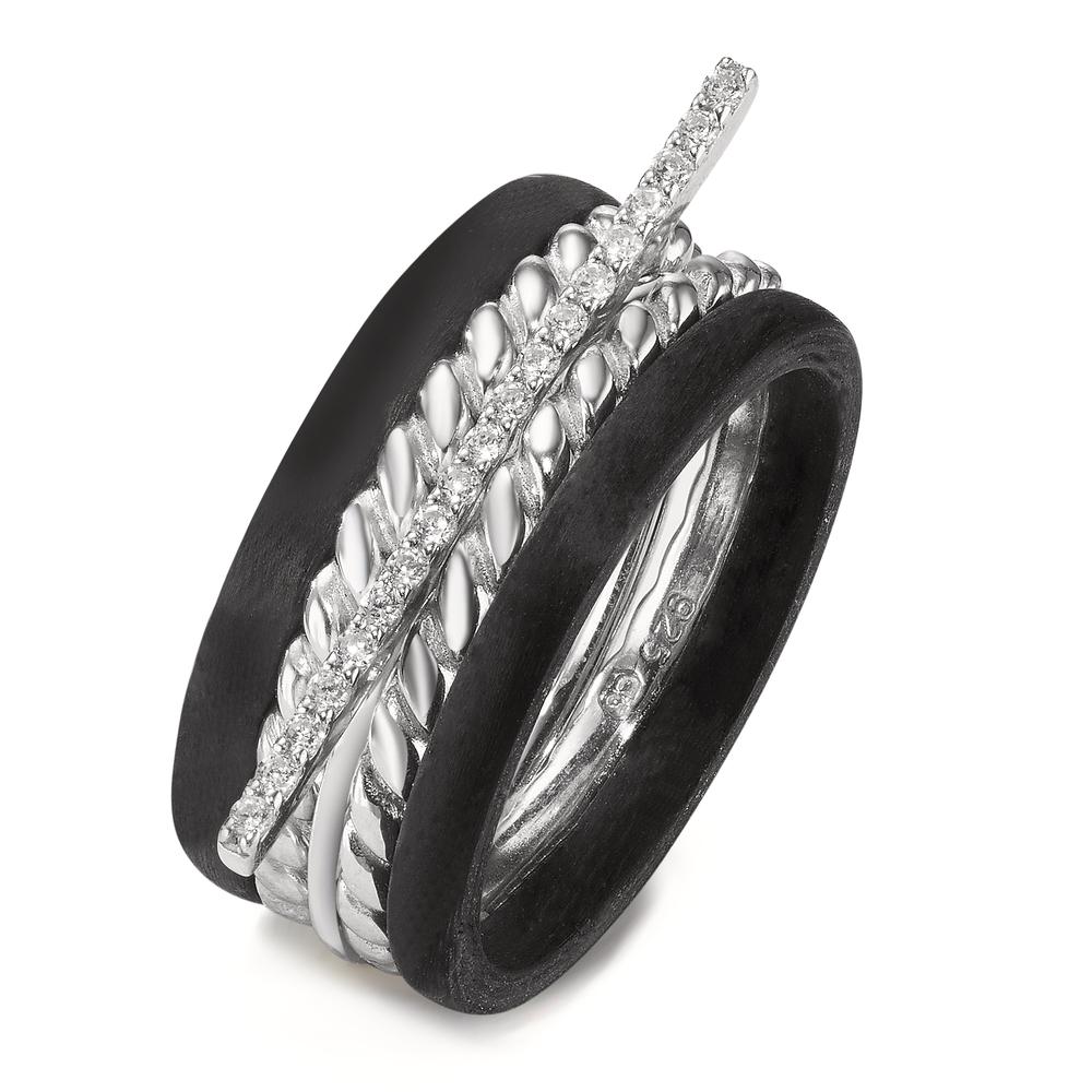 Ringset 5-teilig mit Zirkonia-604267