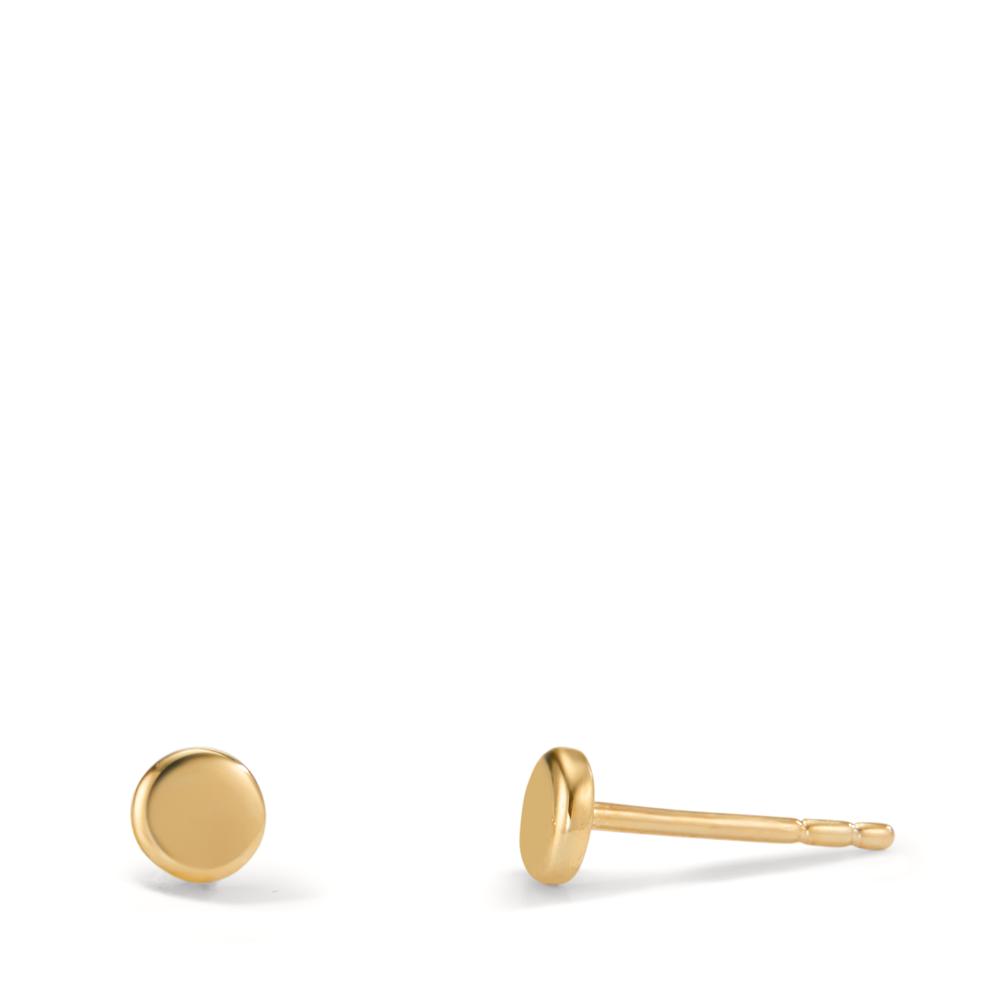 Clous d'oreilles Or jaune 9K Ø4 mm-604632