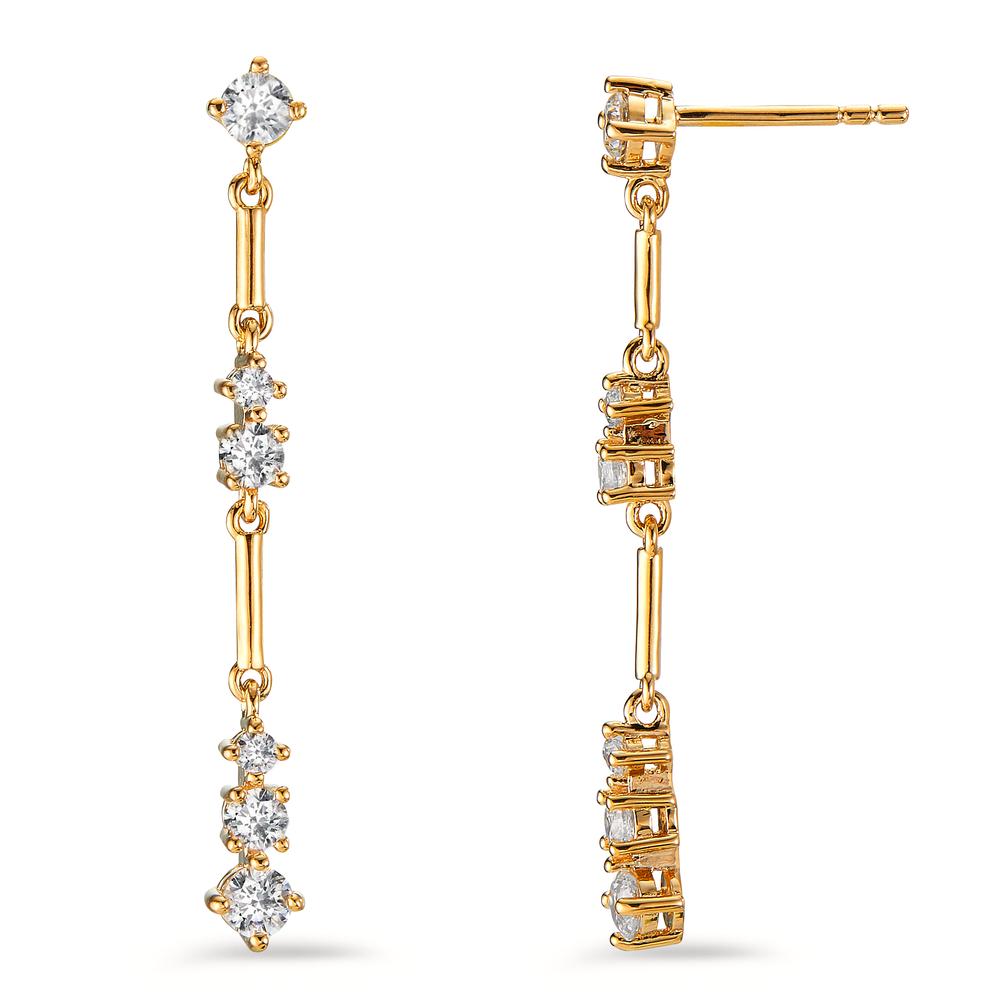 Pendant d'oreilles Bronze Zircone 12 Pierres-605166