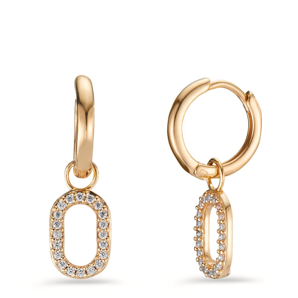 Créoles à charnières Bronze Zircone-605176