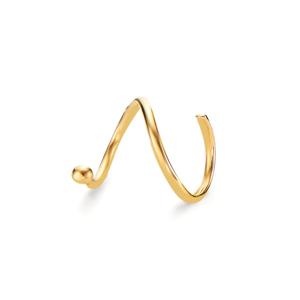 Boucles d'oreilles Or jaune 18K Ø10 mm-605664