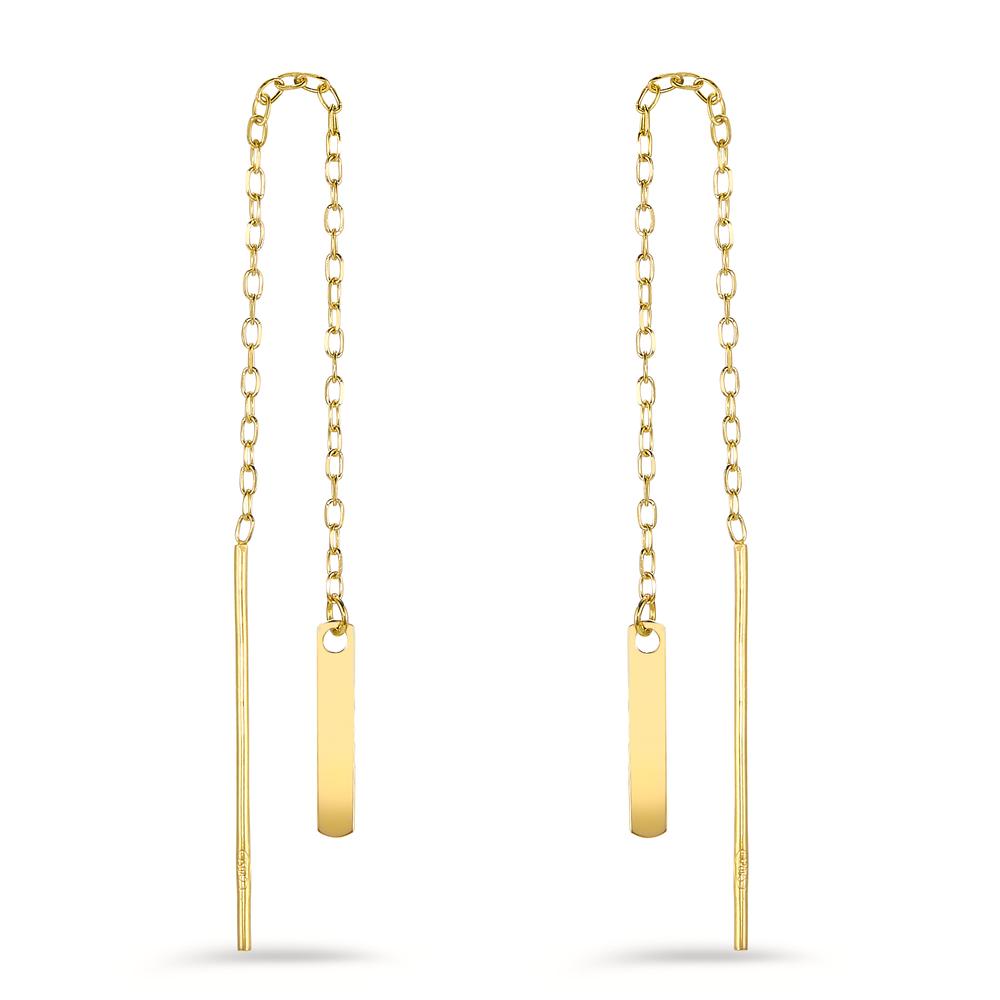 Boucles d'oreilles pendantes Or jaune 18K-605721
