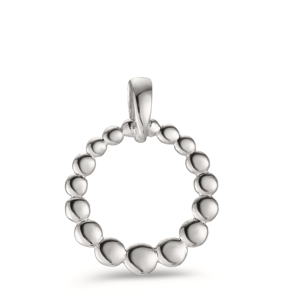 Pendentif Argent Rhodié Ø15 mm-605773
