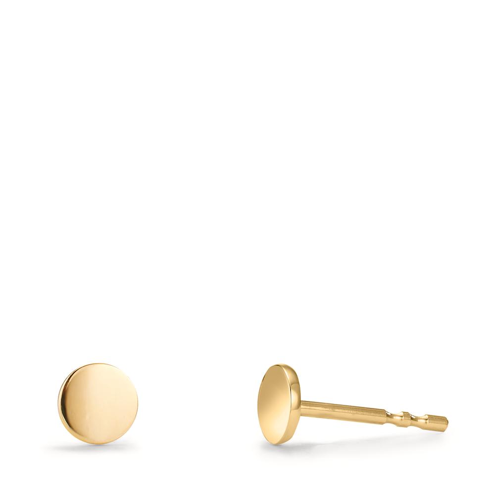 Clous d'oreilles Or jaune 9K Ø4.3 mm-605916