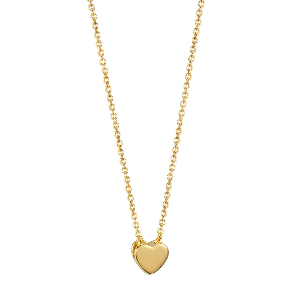 Collier Or jaune 9K Coeur 42-45 cm Ø5 mm-605921