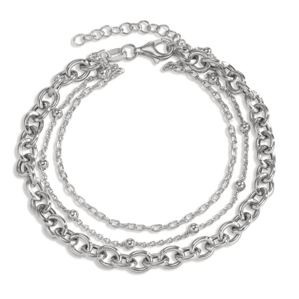Bracelet Argent Rhodié 17-19 cm-605957