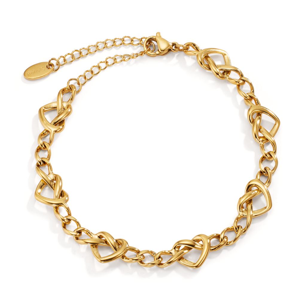 Bracelet Bronze Coeur 16-22 cm-606294