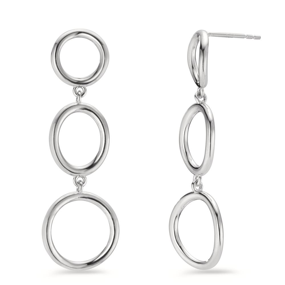 Pendant d'oreilles Argent Rhodié-606354