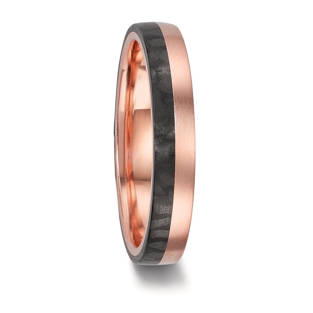 Alliance Or rouge 18K, Carbone-606520
