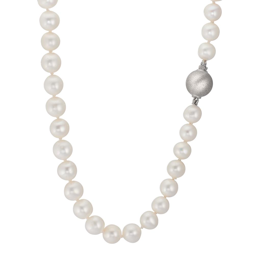 Collier Argent Rhodié perle d'eau douce 44 cm-606528