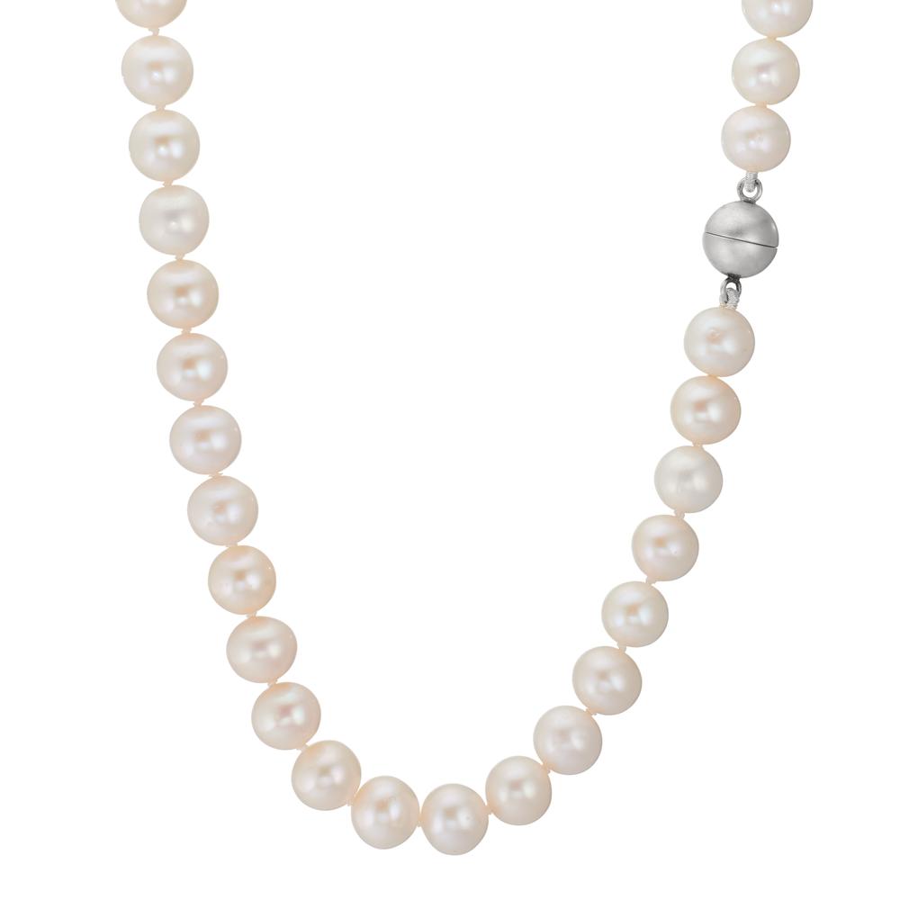 Collier Argent perle d'eau douce, 7.5 mm 40.5 cm-606534