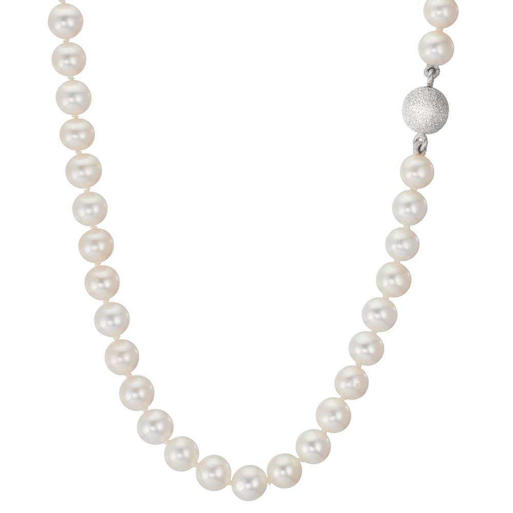 Collier Silber Süsswasserzuchtperlen 6-6.5 mm 46 cm-606551
