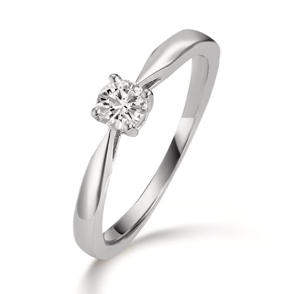 Bague solitaire Platine 950 Diamant 0.25 ct, w-si-606741