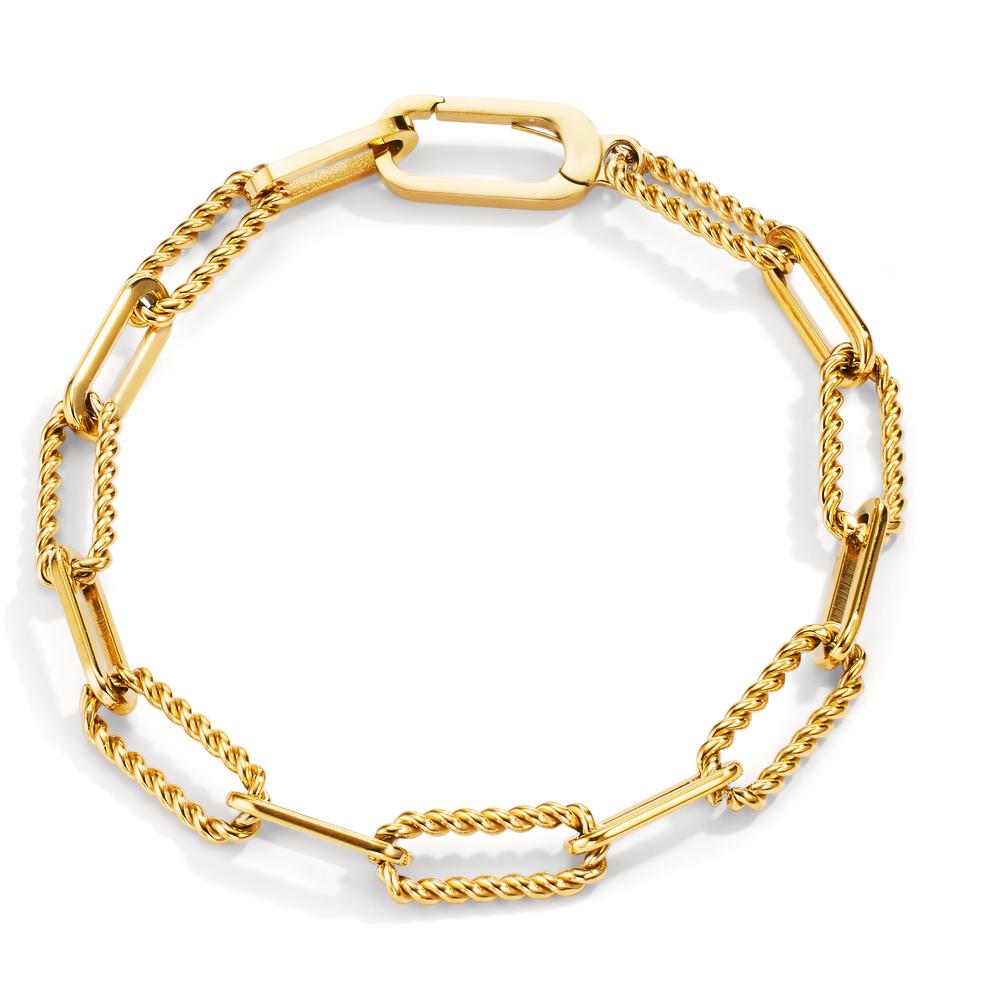 Bracelet Acier inoxydable jaune PVD 19.5 cm-606802