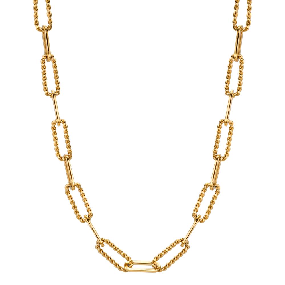 Collier Acier inoxydable jaune PVD 45 cm-606803