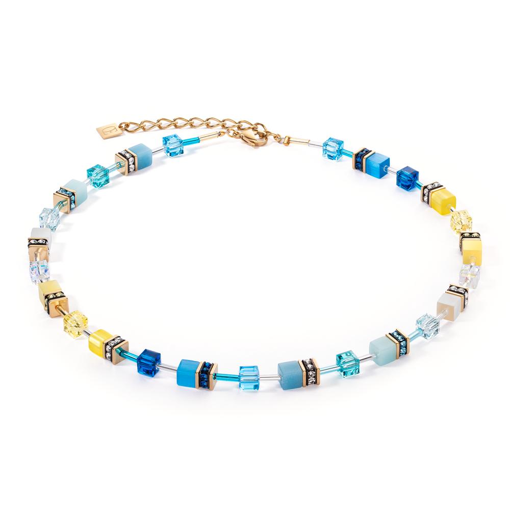Collier Acier inoxydable jaune Laqué 42-48 cm-606924