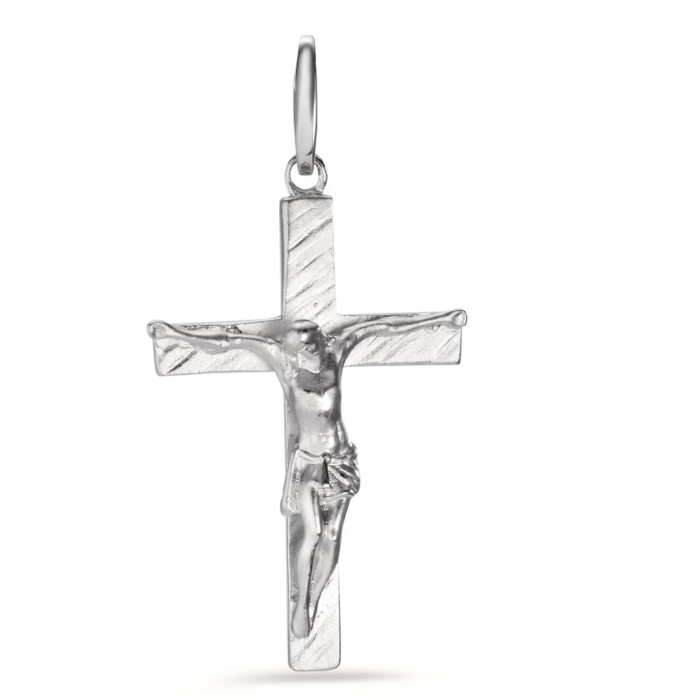 Pendentif Argent Rhodié Croix-606941