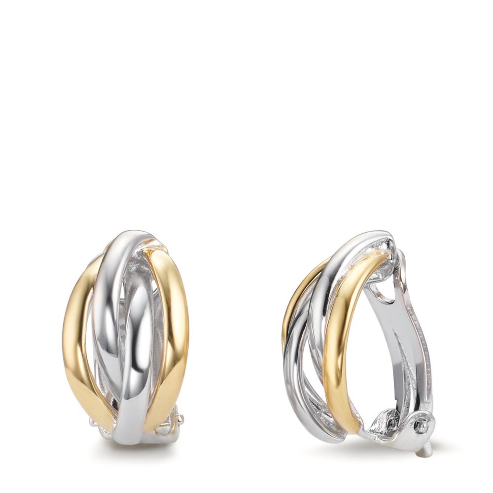 Clips d'oreille Argent jaune Rhodié-606947