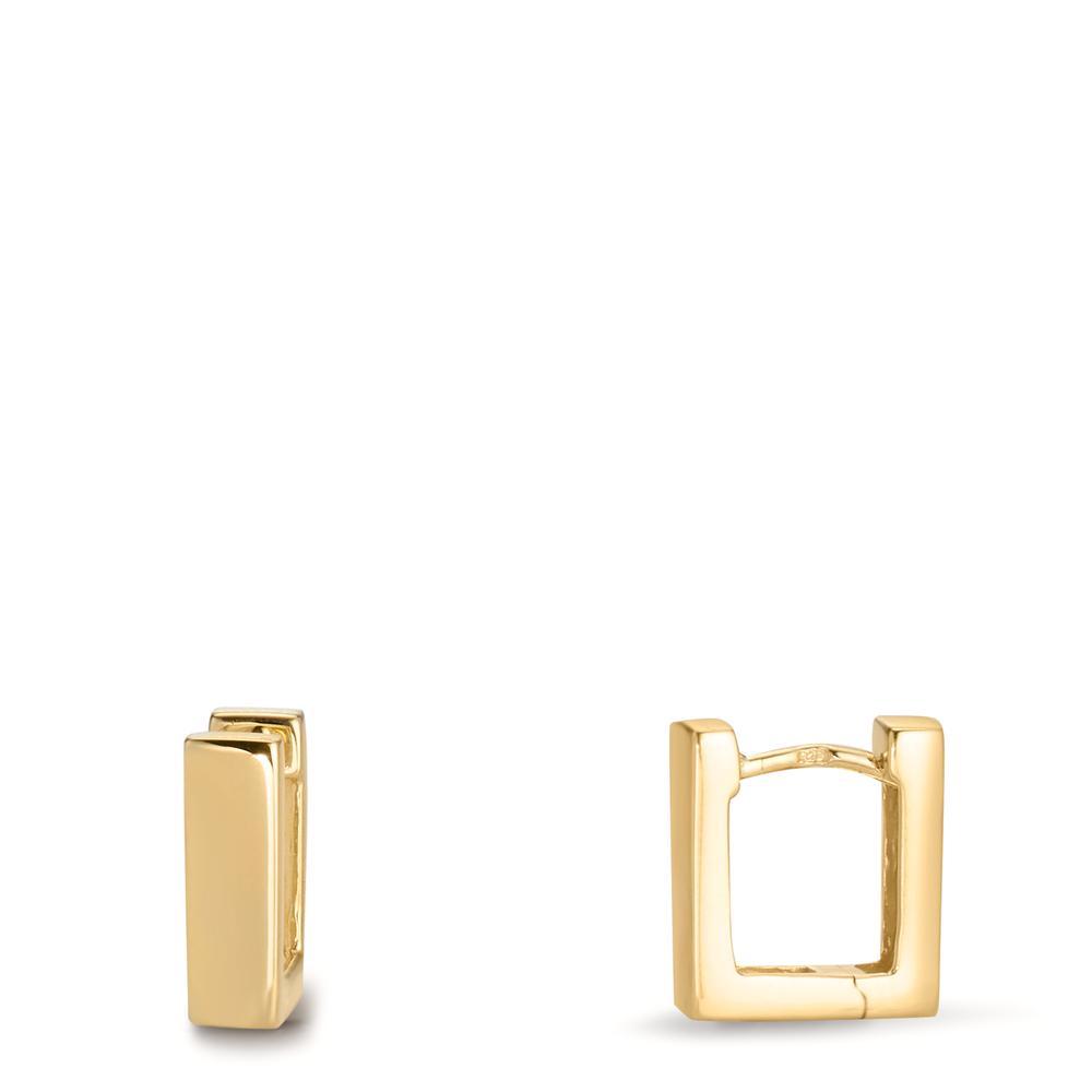 Créoles à charnières Argent jaune Plaqué or-606954