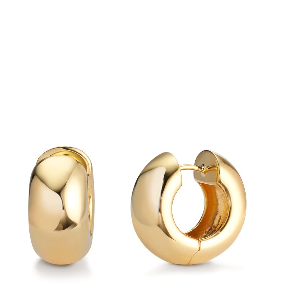 Créoles à charnières Argent jaune Plaqué or-606968