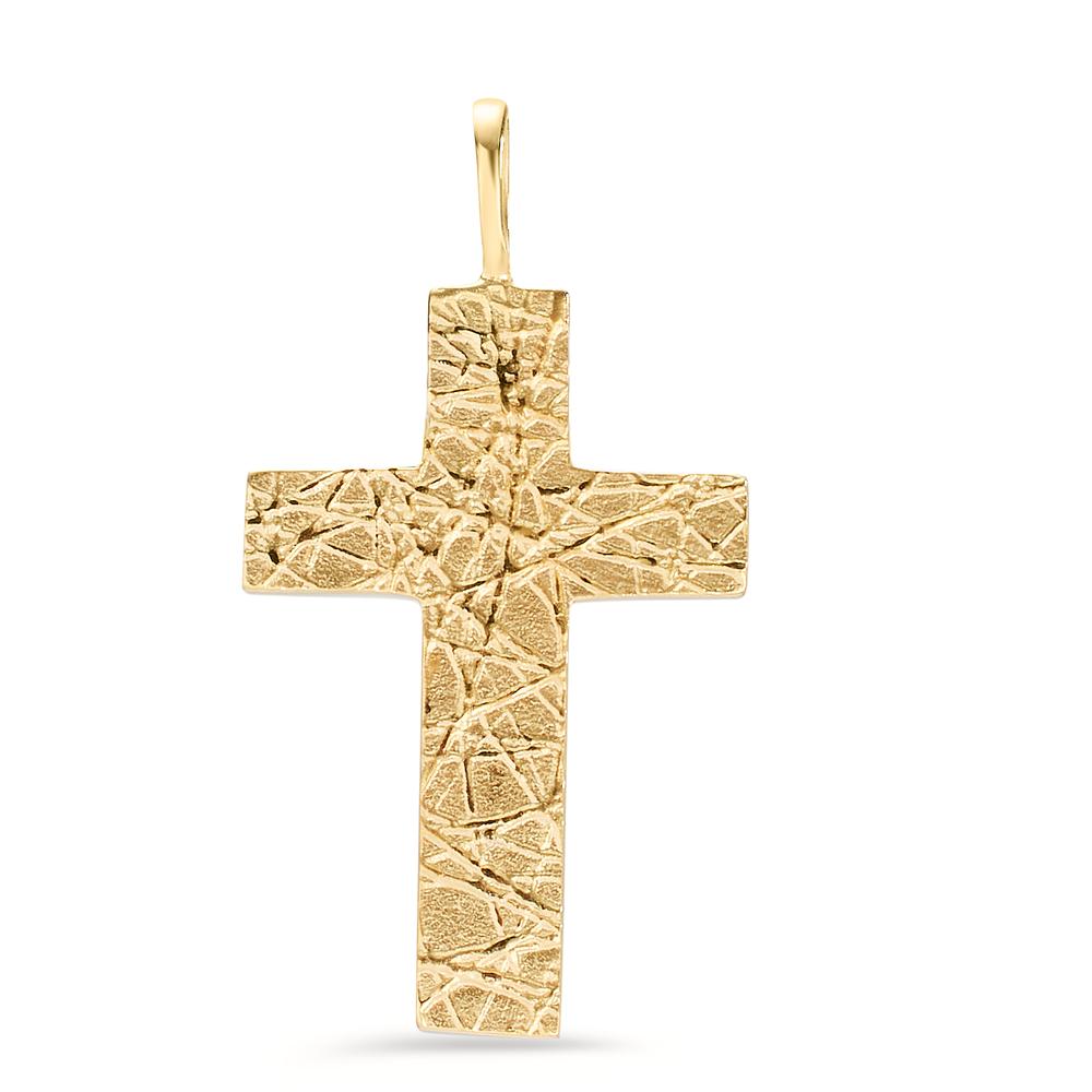 Pendentif Or jaune 9K Croix-606971