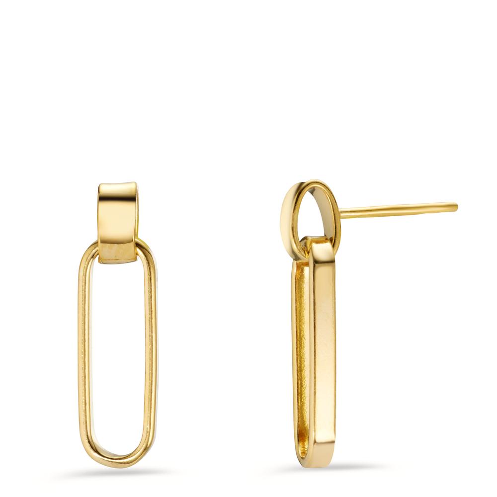 Pendant d'oreilles Argent jaune Plaqué or-607096