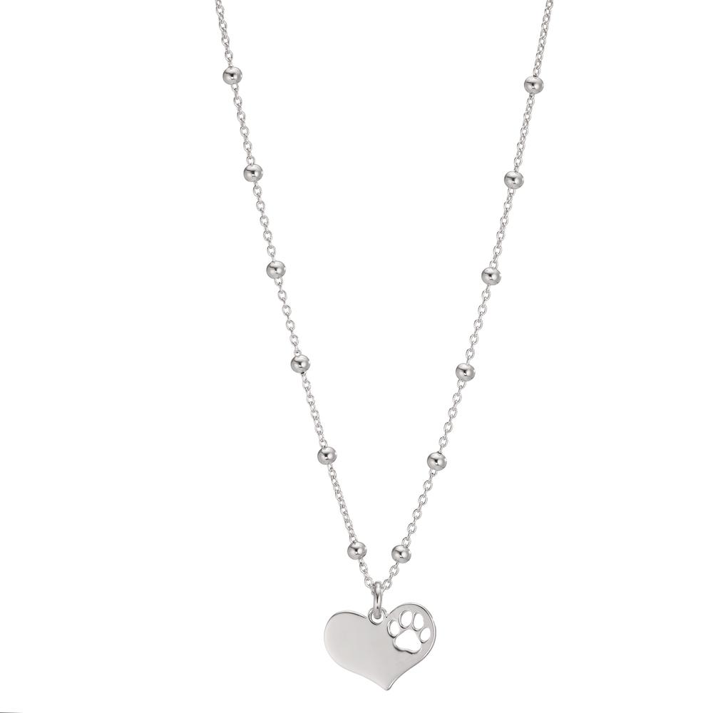 Collier Argent Rhodié Patte 40-44 cm-607098