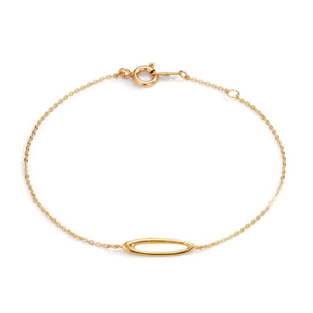 Bracelet Or jaune 9K 16-18 cm-607123