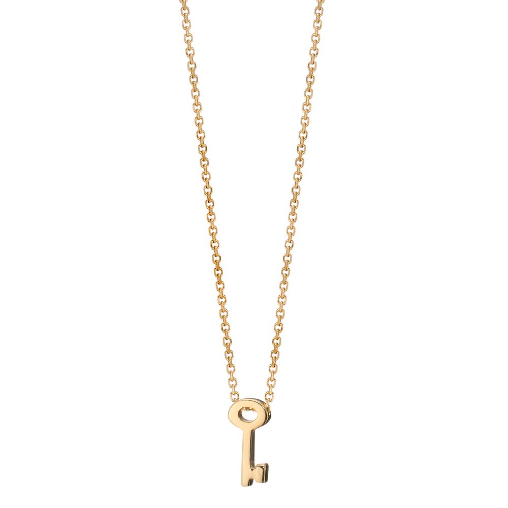 Collier Or jaune 14K Clé 39-42 cm-607199