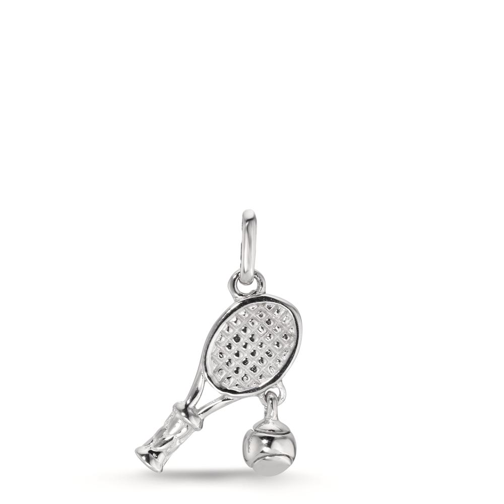 Pendentif Argent Rhodié Tennis-607228