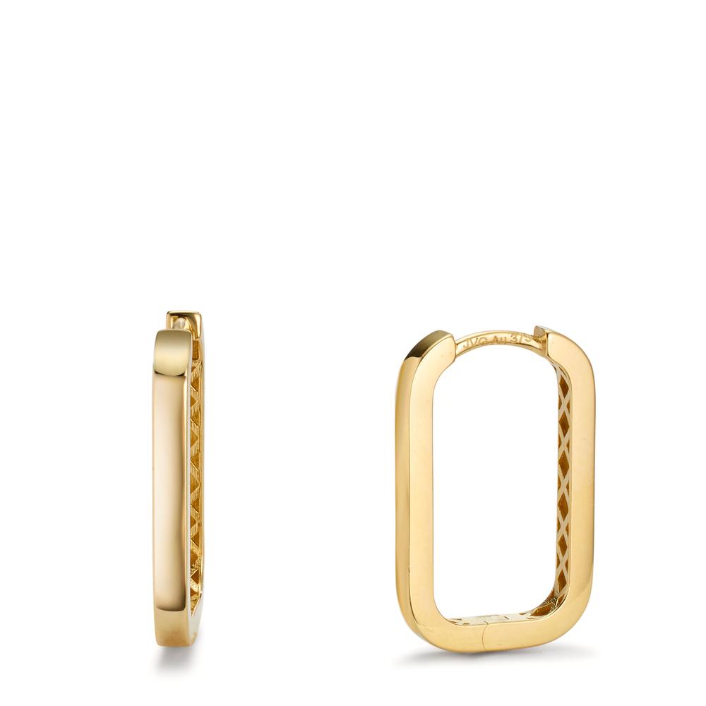 Klappcreolen 375/9 K Gelbgold-607246