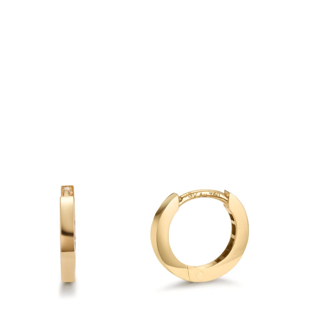 Créoles à charnières Or jaune 18K-607263