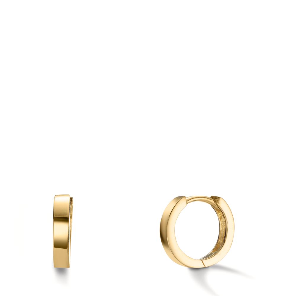 Créoles à charnières Argent jaune Plaqué or-607857