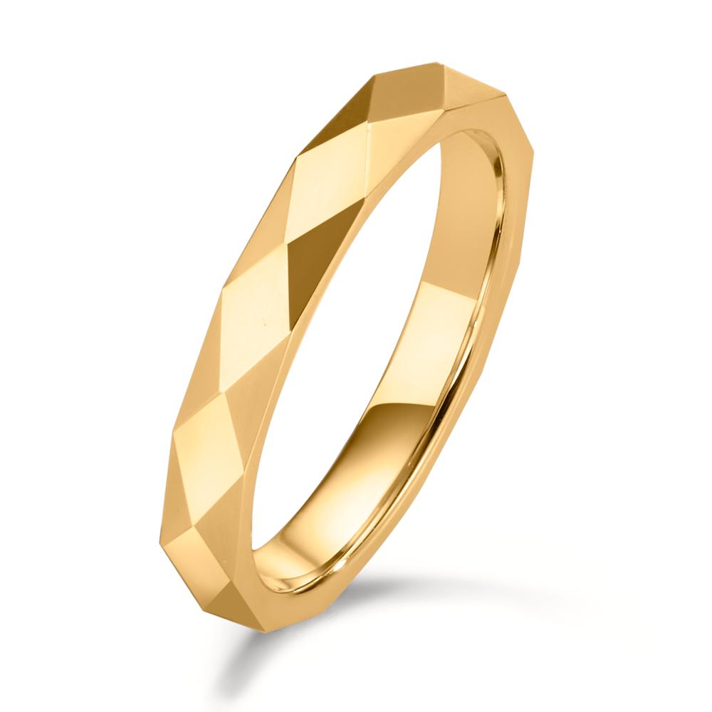 Bague à superposer Tungstène jaune PVD-607905