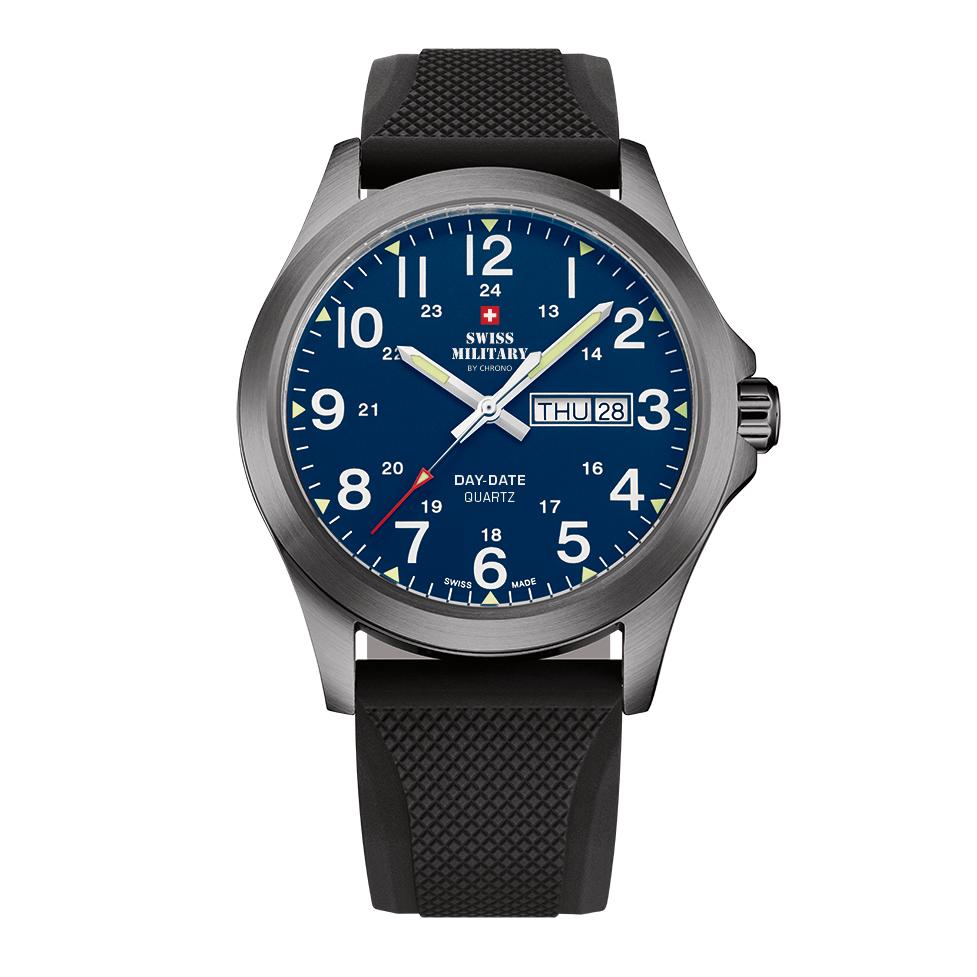 Montre Acier inoxydable, Silicone Ø40 mm-607911