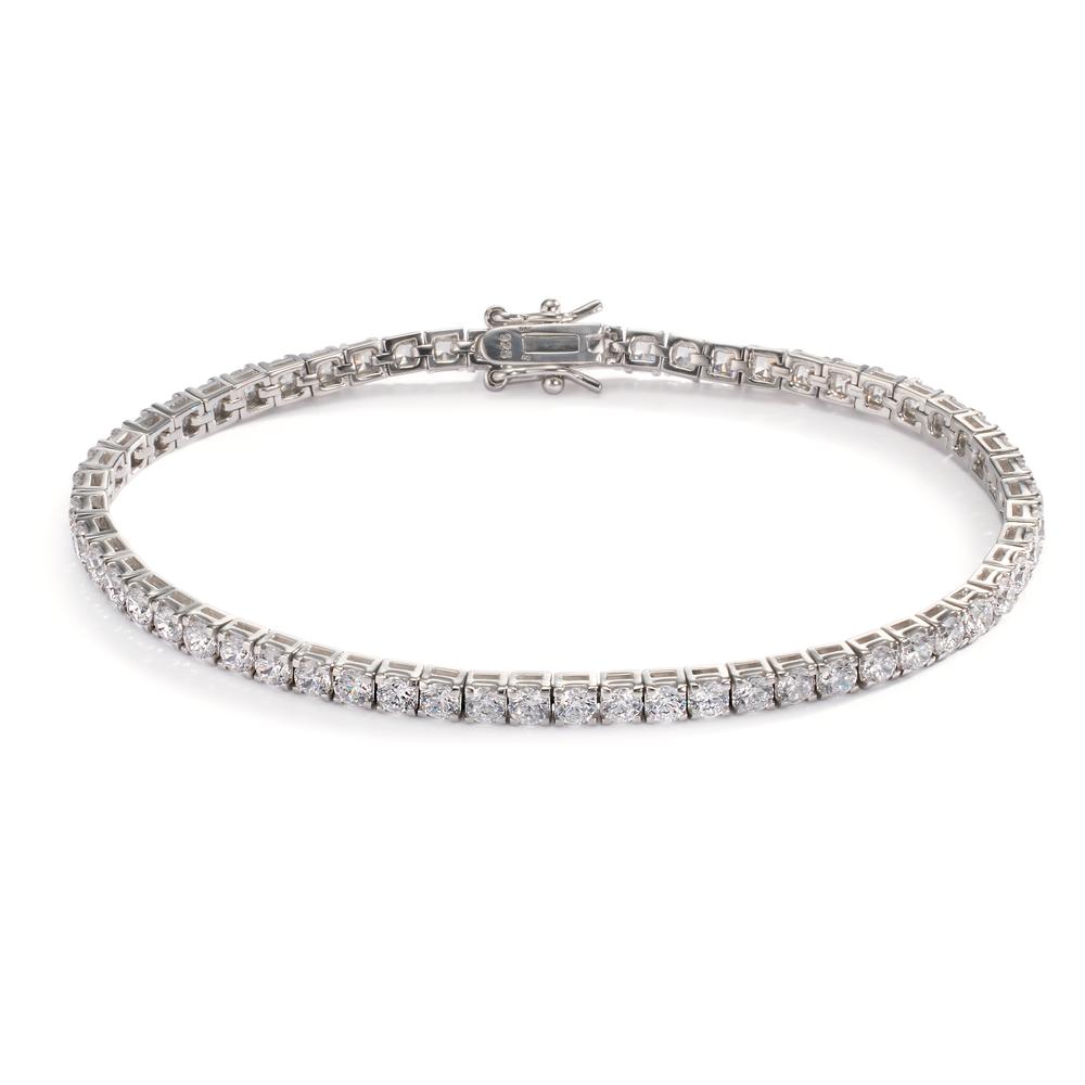 Bracelet Argent Zircone 58 Pierres Rhodié 20 cm-608493