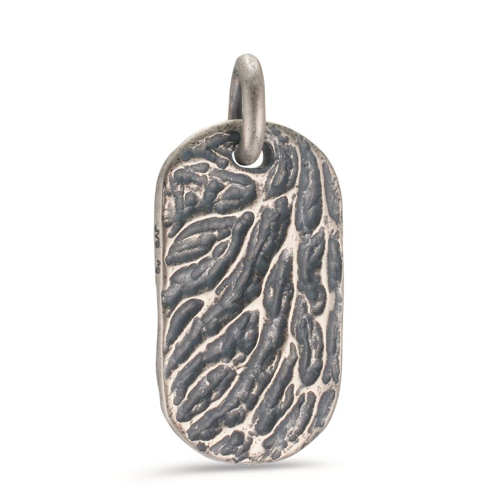Pendentif Argent Patinée-608543