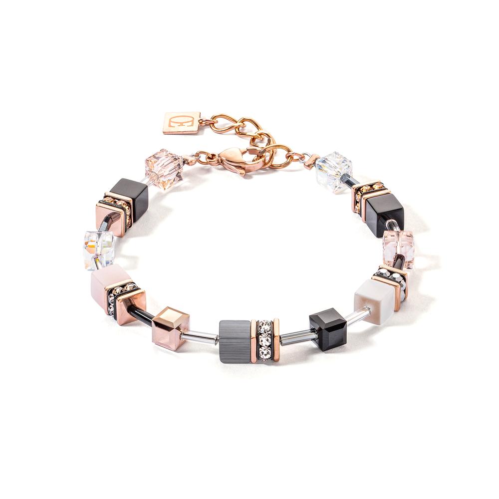 Bracelet Acier inoxydable rosé PVD 18.5-21.5 cm-608612