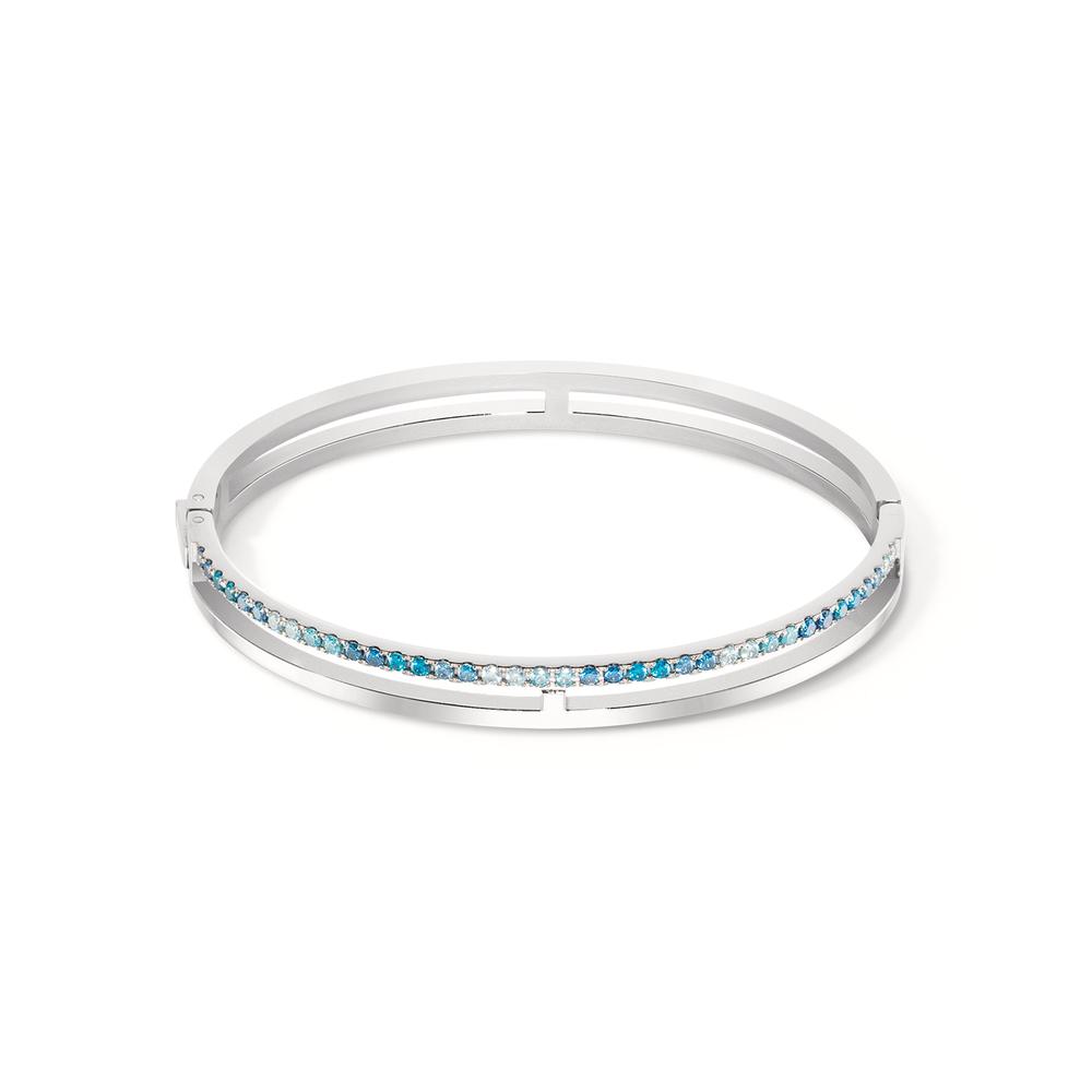 Bracelet rigide Acier inoxydable Zircone-608619