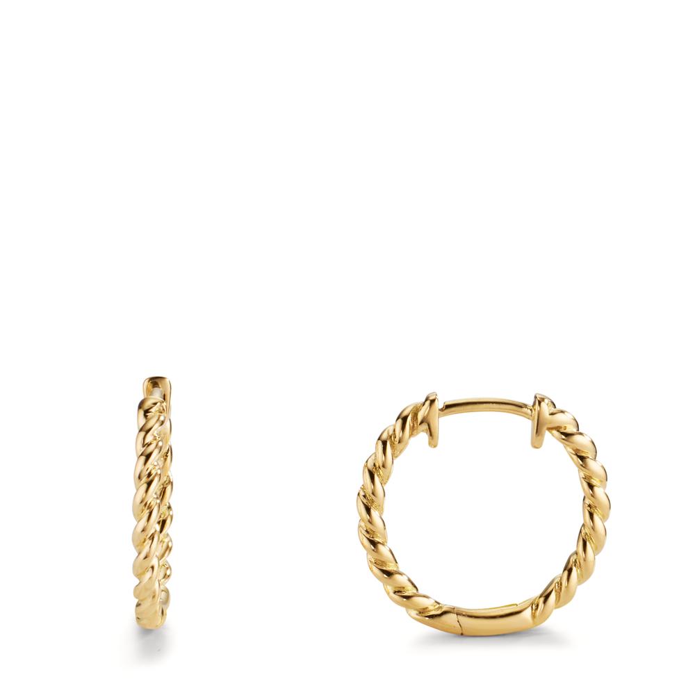 Créoles à charnières Or jaune 18K-608732