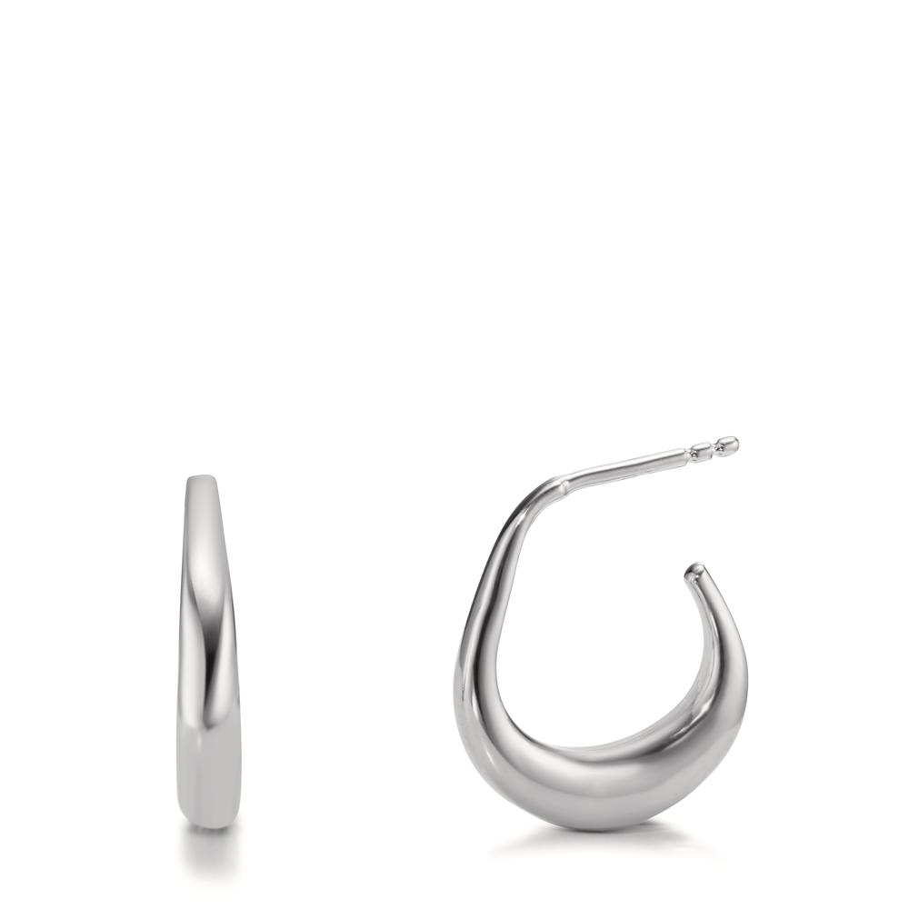 Créoles Argent Rhodié-608774