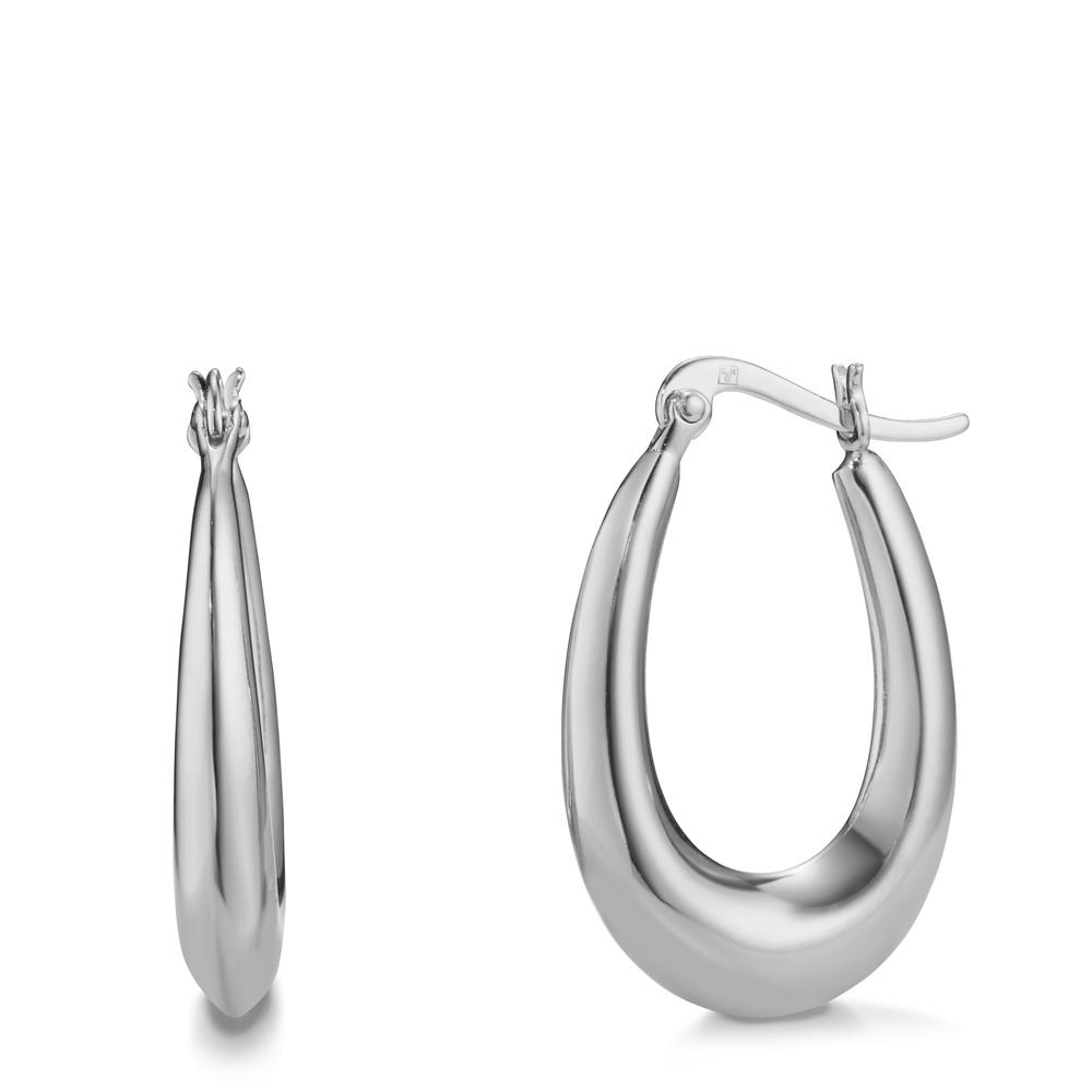 Créoles Argent Rhodié-608775