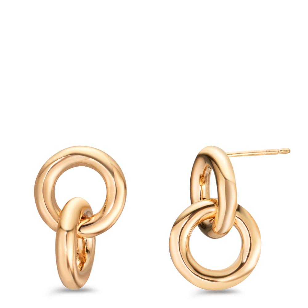 Pendant d'oreilles Bronze plaqués or 3 microns-608839