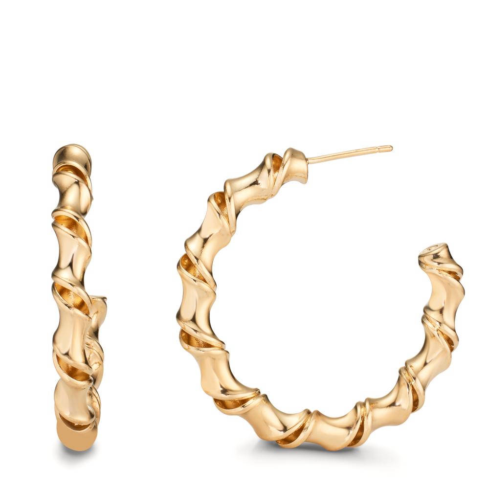 Créoles Bronze plaqués or 3 microns-608848