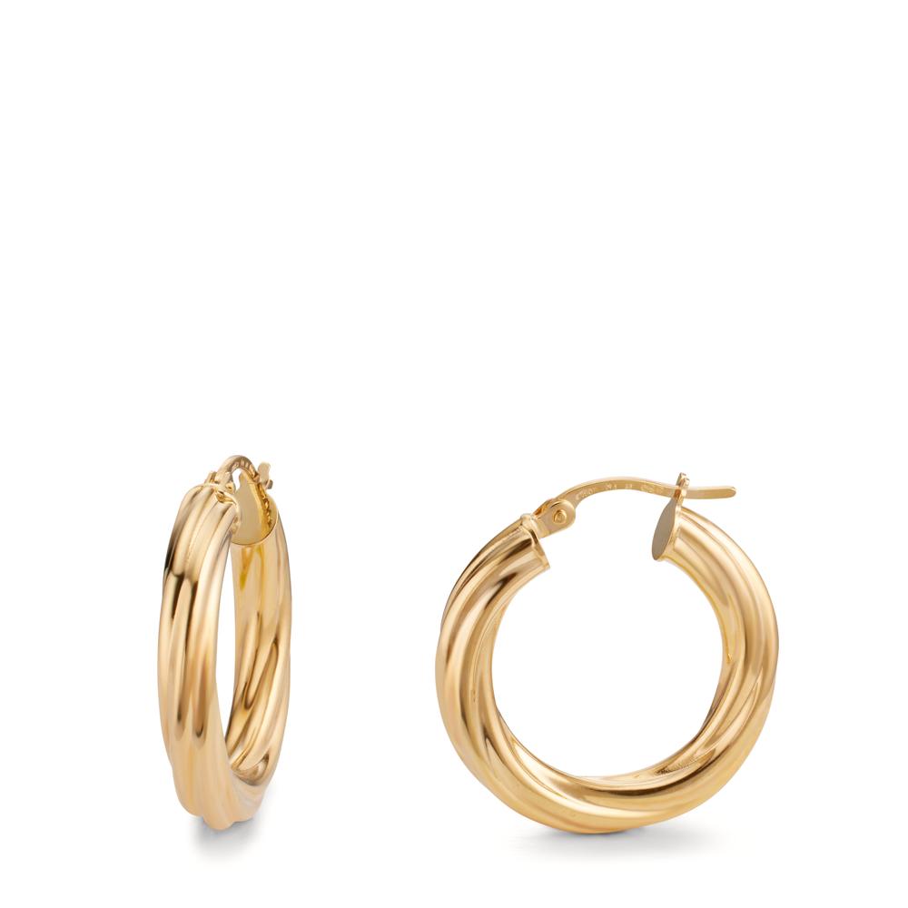 Créoles Or jaune 18K-609219