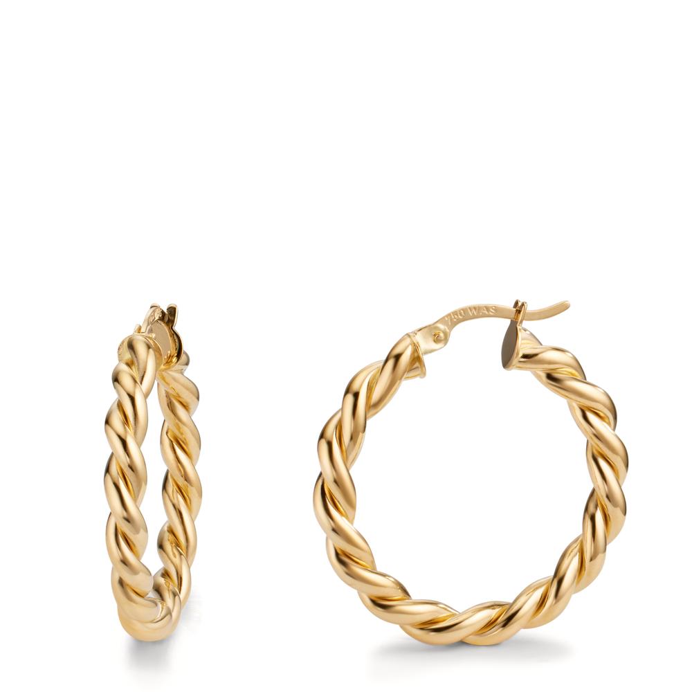 Créoles Or jaune 18K-609221
