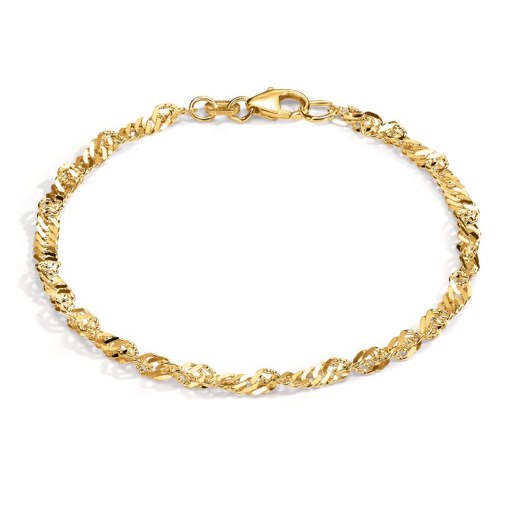 Bracelet Argent jaune Plaqué or 17.5 cm-609429