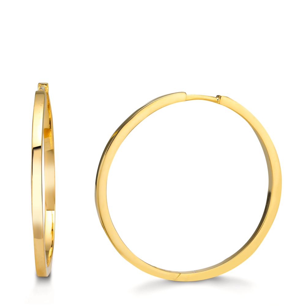 Creolen Silber gelb vergoldet-609452