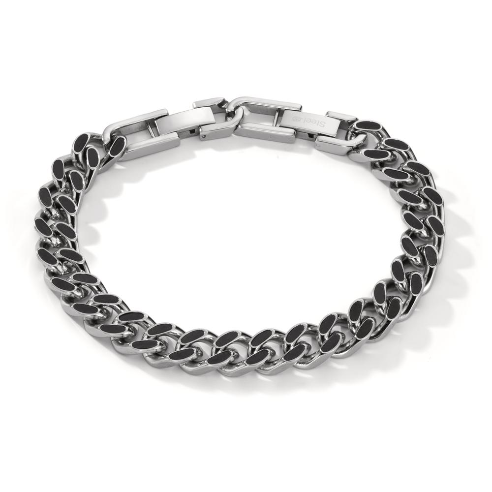 Bracelet Acier inoxydable, Carbone 20.5-22.5 cm-609500